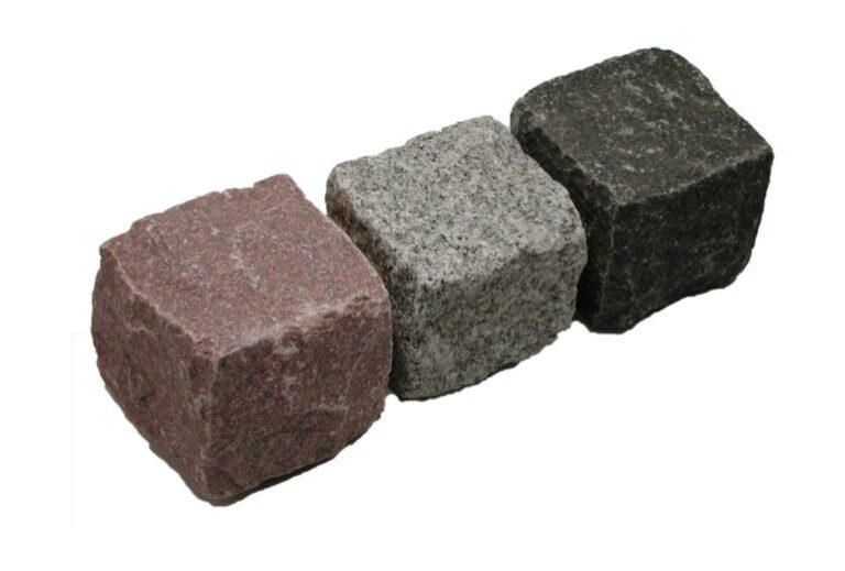 Cobblestone block at Copelands Mulch Depot